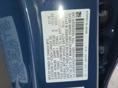 2026 Honda Civic Hybrid Sport Touring