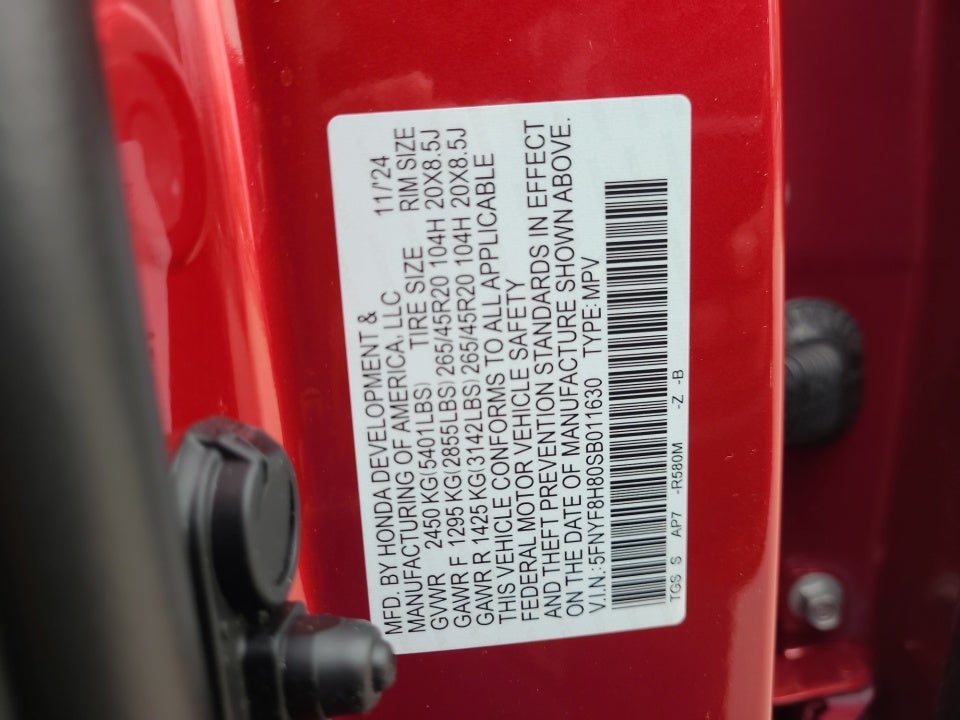 2025 Honda Passport AWD Black