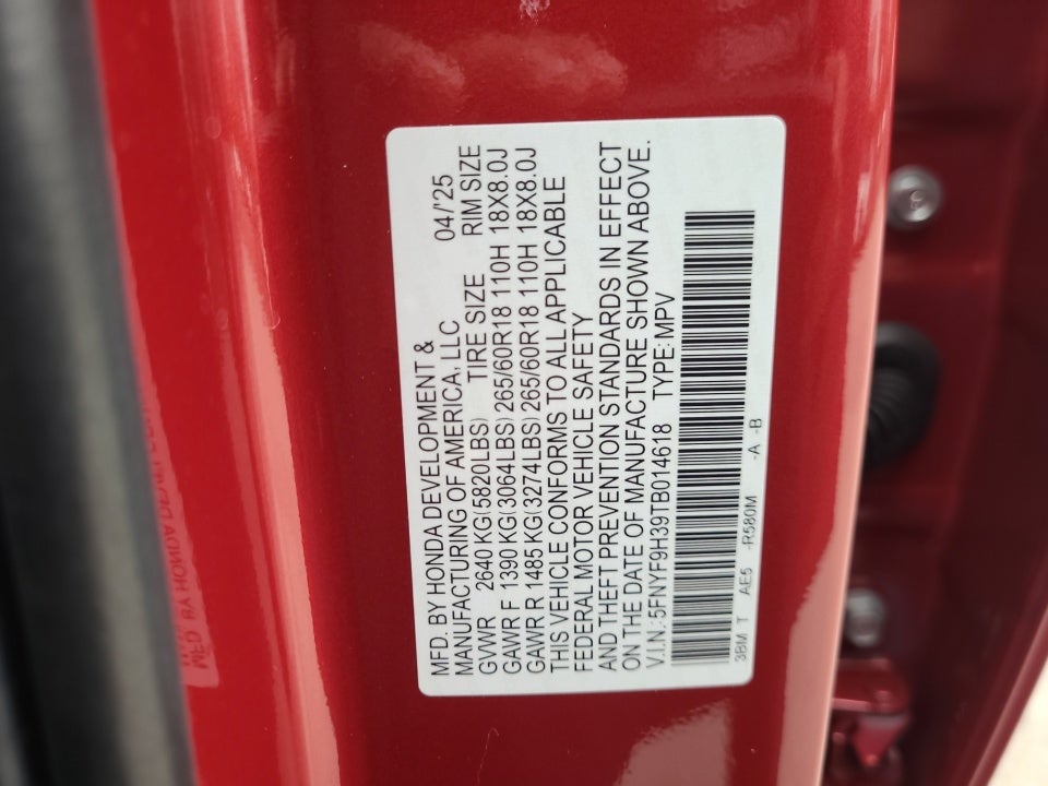 2026 Honda Passport AWD RTL