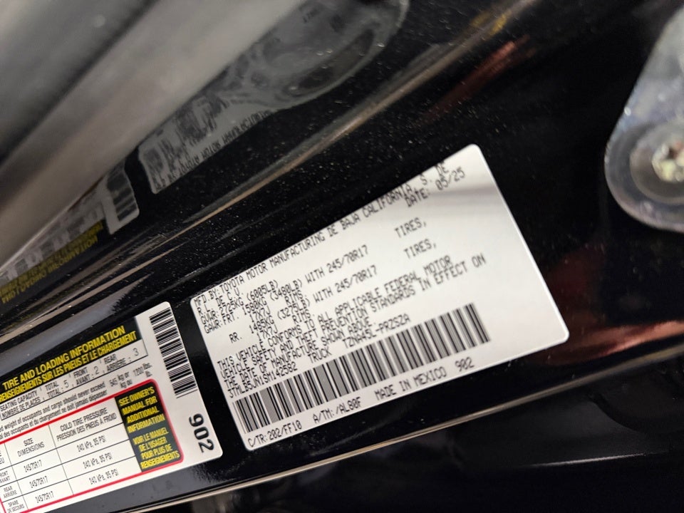 2025 Toyota Tacoma SR5