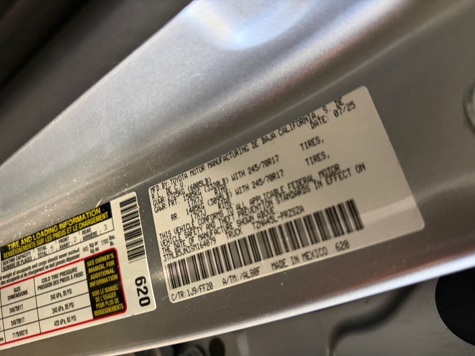 2025 Toyota Tacoma SR5