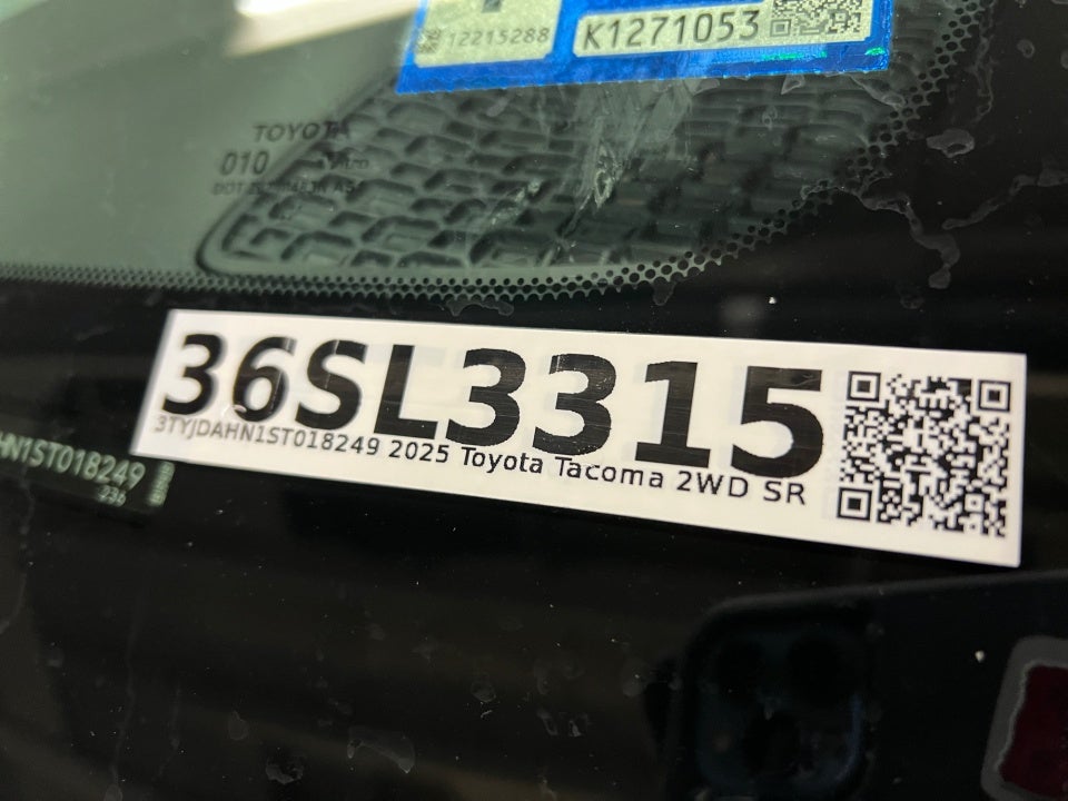 2025 Toyota Tacoma SR