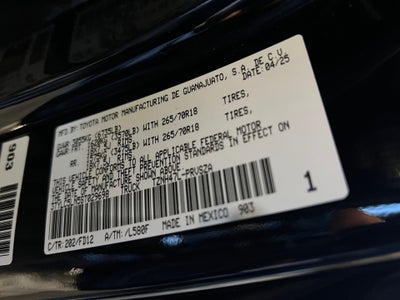 2025 Toyota Tacoma Hybrid TRD Off Road