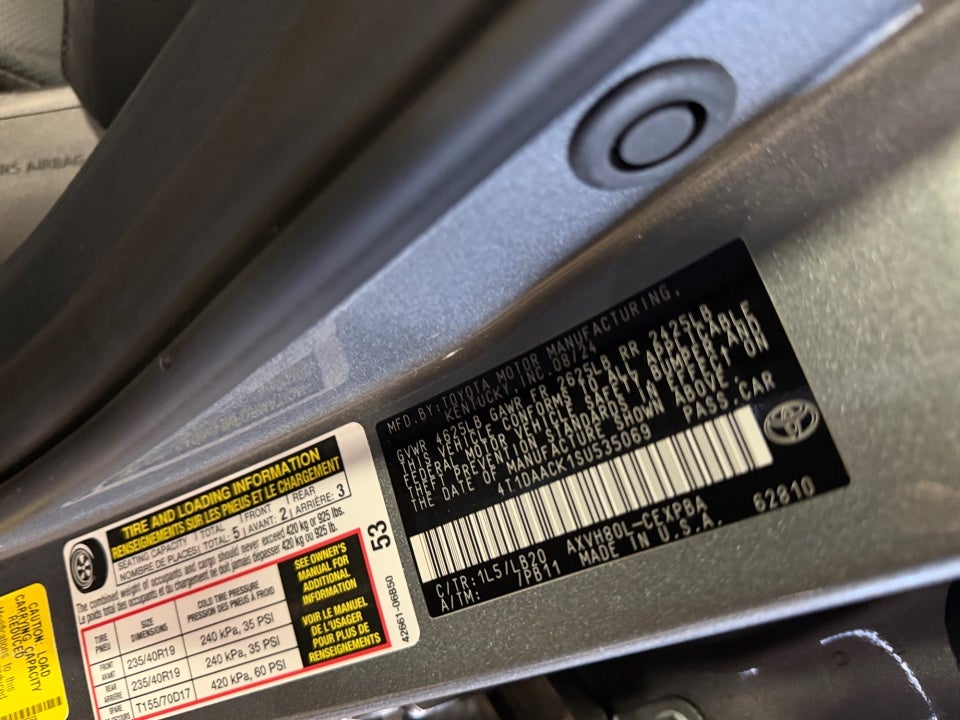 2025 Toyota Camry XSE