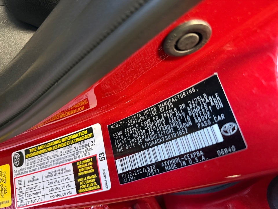 2025 Toyota Camry XSE