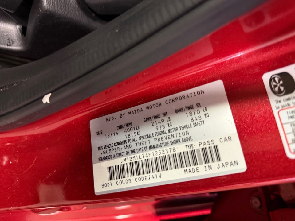 2015 Mazda Mazda3 Hatchback i Touring