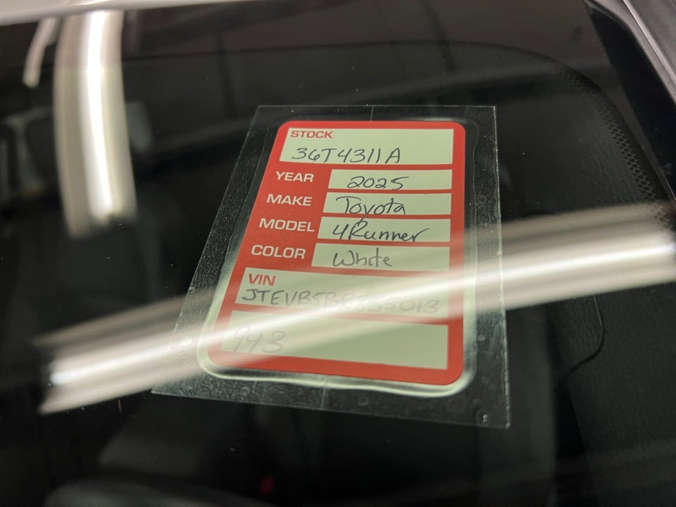 2025 Toyota 4Runner Hybrid TRD Off Road Premium