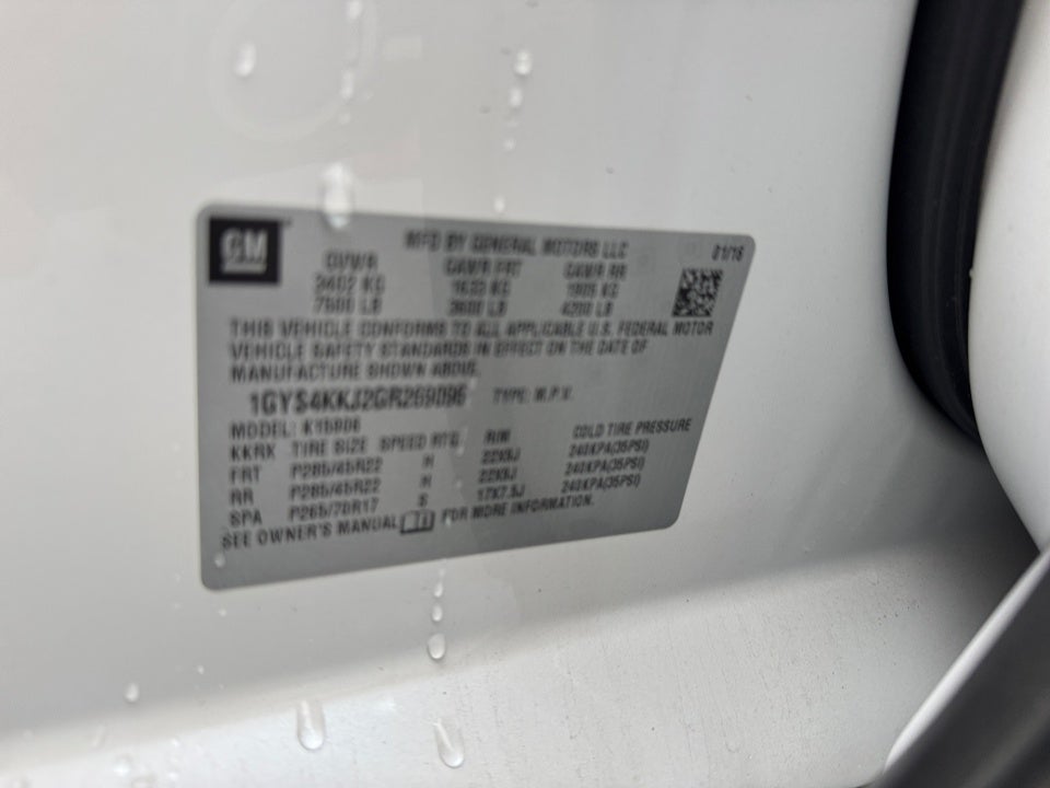 2016 Cadillac Escalade ESV Platinum