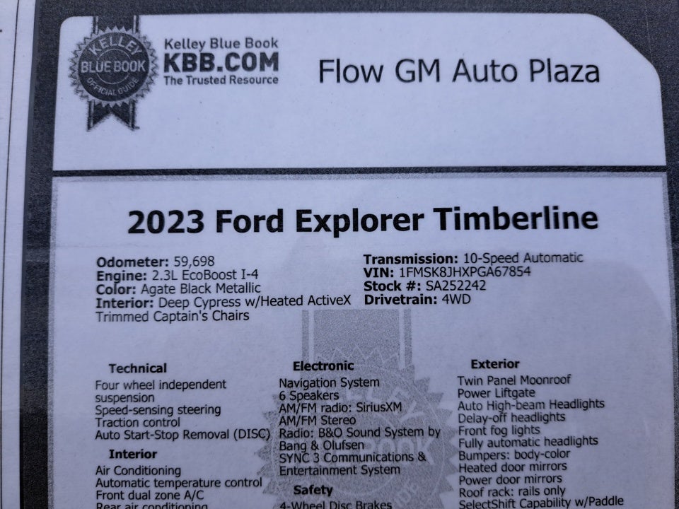 2023 Ford Explorer Timberline
