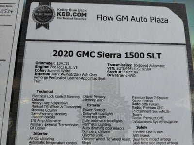 2020 GMC Sierra 1500 4WD Crew Cab Short Box SLT