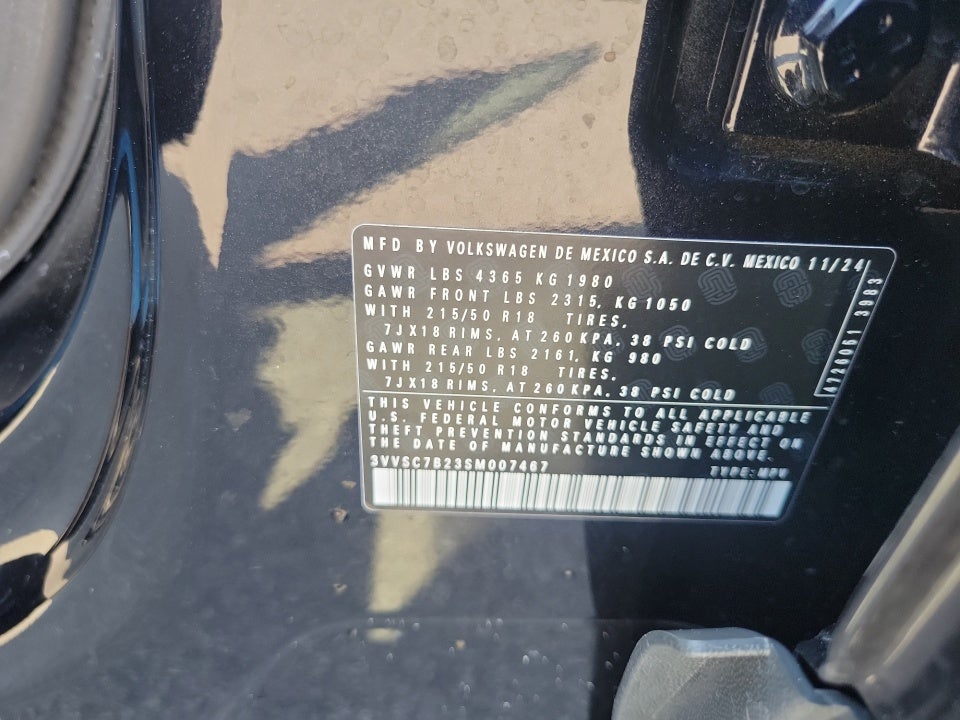 2025 Volkswagen Taos 1.5T SE