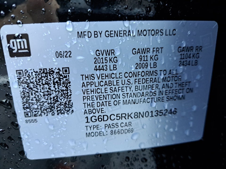 2022 Cadillac CT4 Sport