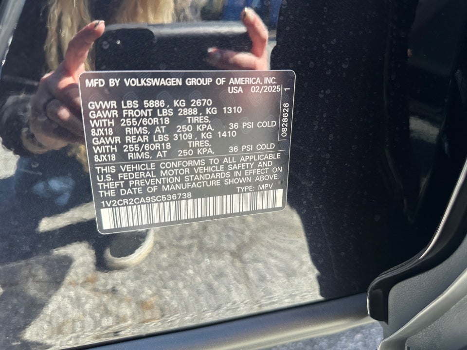 2025 Volkswagen Atlas 2.0T Peak Edition