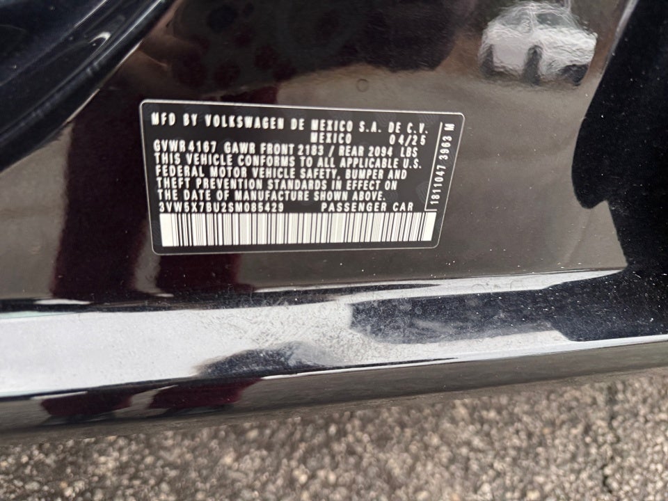 2025 Volkswagen Jetta 1.5T S