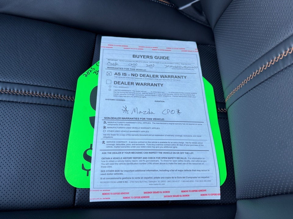 2025 Mazda Mazda CX-50 Hybrid Premium Plus Package