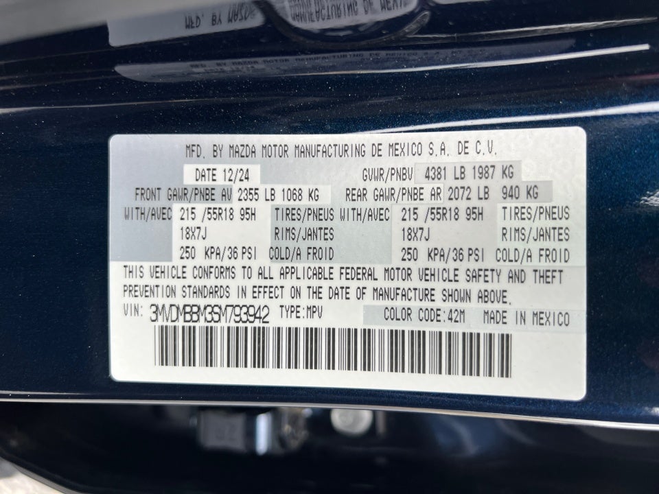 2025 Mazda Mazda CX-30 2.5 S Select Sport