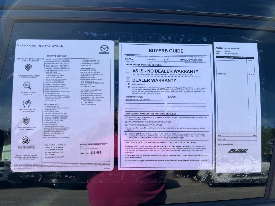 2025 Mazda Mazda CX-50 Hybrid Premium Package