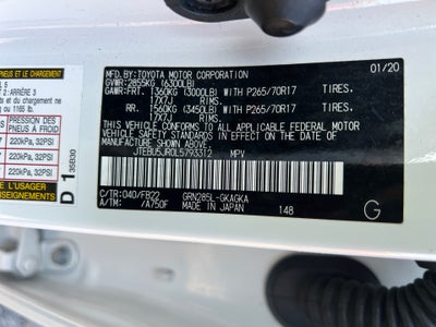 2020 Toyota 4Runner SR5