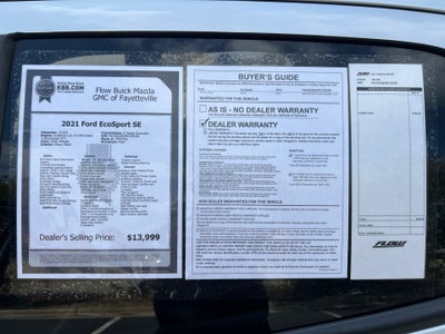 2021 Ford EcoSport SE