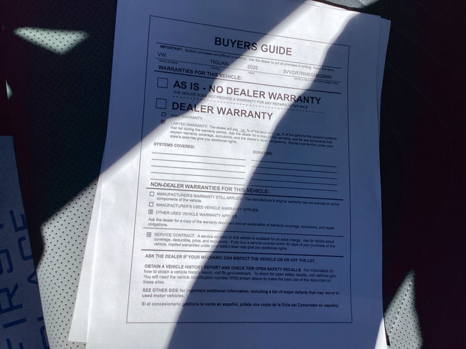 2025 Volkswagen Tiguan 2.0T SE R-Line Black