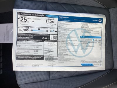 2025 Volkswagen Tiguan 2.0T SE