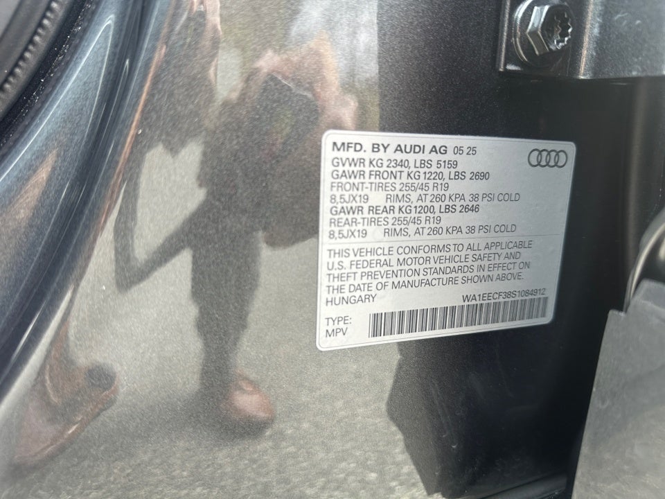 2025 Audi Q3 Premium 45 TFSI S line quattro Tiptronic