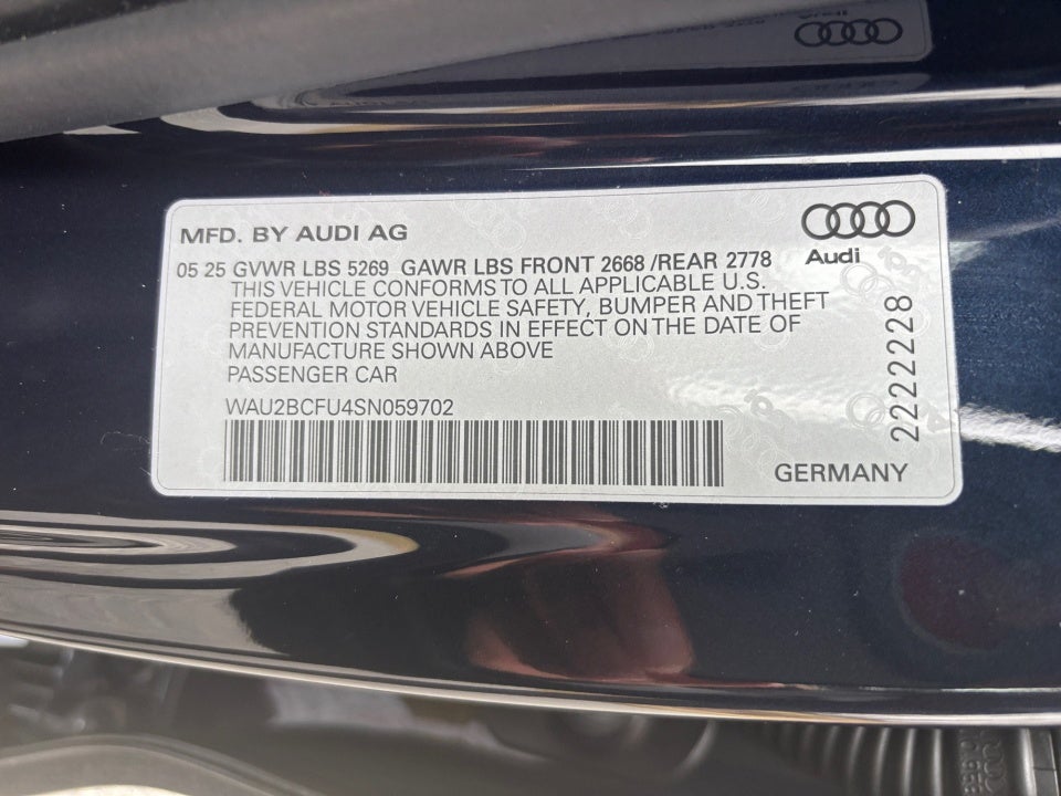 2025 Audi All-new A5 Premium Plus TFSI quattro S tronic