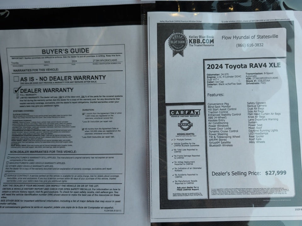 2024 Toyota RAV4 XLE