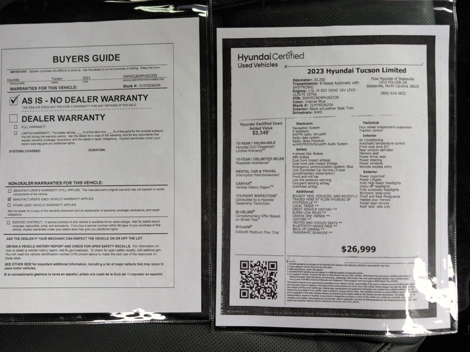 2023 Hyundai Tucson Limited