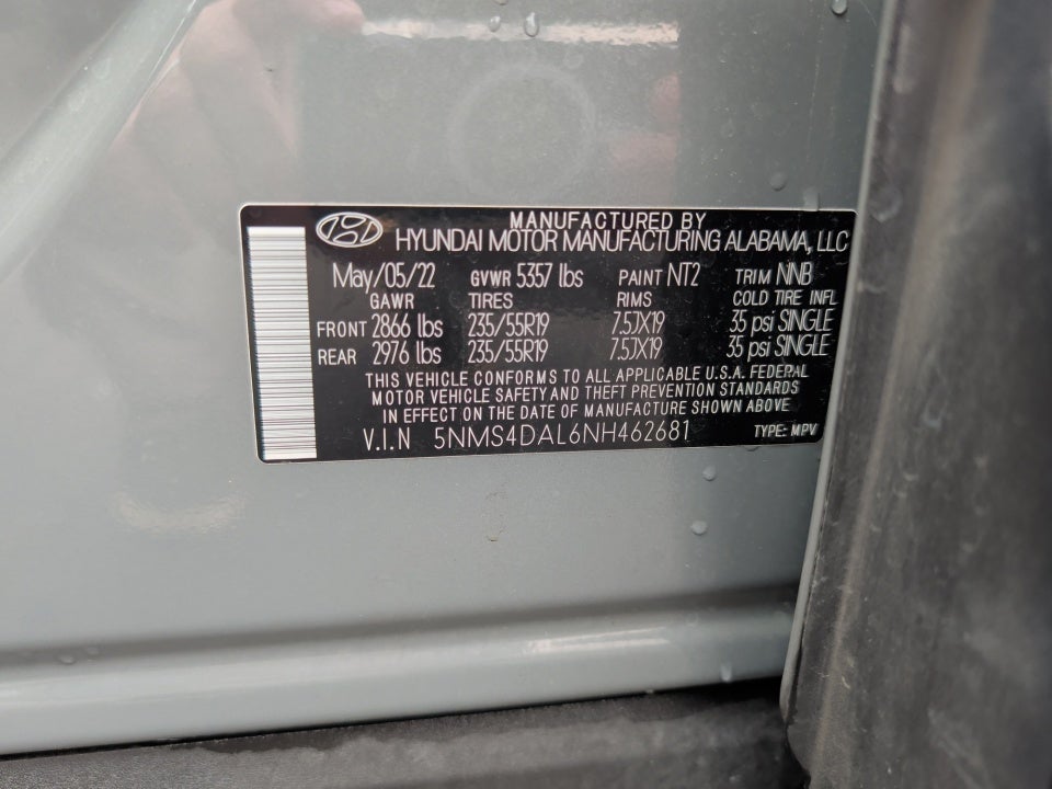 2022 Hyundai Santa Fe Limited