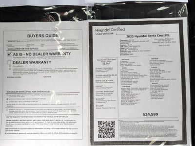 2023 Hyundai Santa Cruz SEL