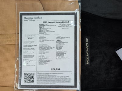 2023 Hyundai Sonata Limited