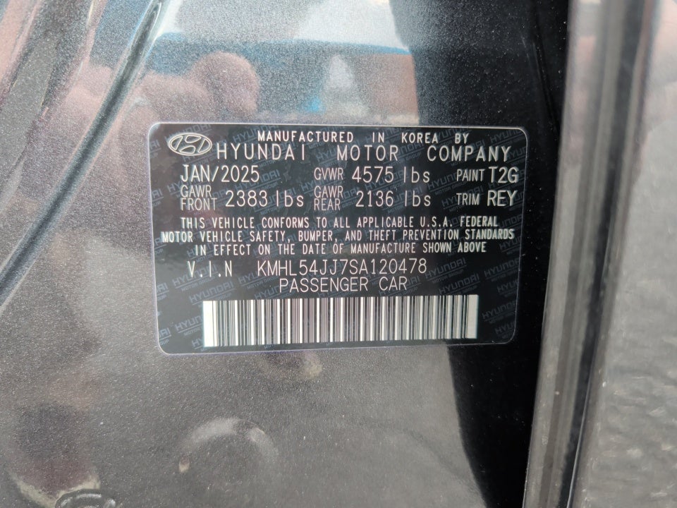 2025 Hyundai Sonata Hybrid Limited