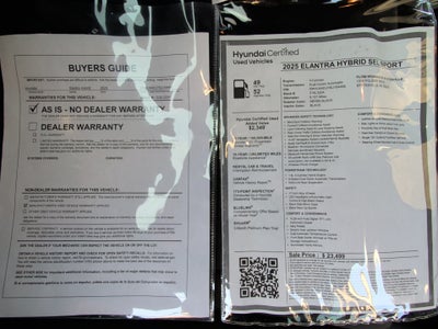 2025 Hyundai Elantra Hybrid SEL Sport