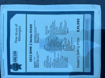 2022 BMW M240 i xDrive