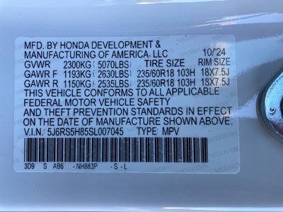 2025 Honda CR-V Hybrid Sport-L