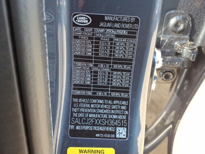 2025 Land Rover Discovery Sport S