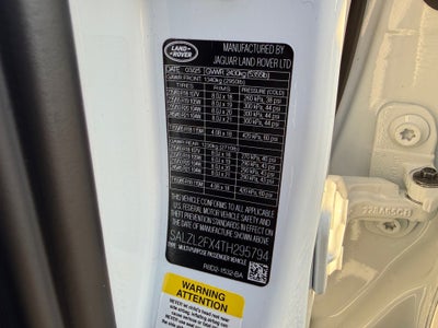 2026 Land Rover Range Rover Evoque Dynamic SE