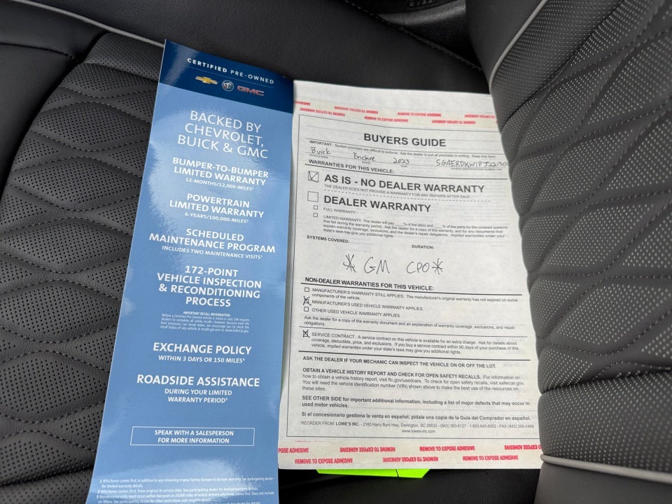 2023 Buick Enclave Avenir