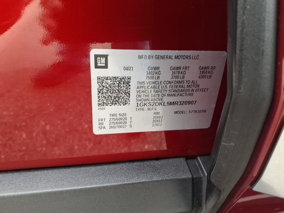 2021 GMC Yukon 4WD Denali