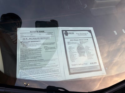 2022 Nissan Altima SR Intelligent AWD