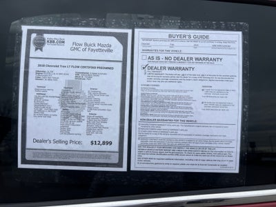 2018 Chevrolet Trax LT