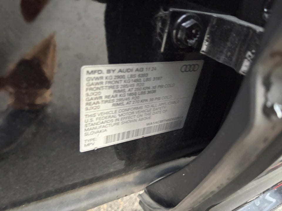 2025 Audi Q7 Premium 45 TFSI quattro Tiptronic