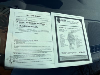 2025 Audi Q3 Premium 45 TFSI S line quattro Tiptronic