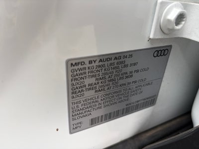 2025 Audi Q7 Premium Plus 45 TFSI quattro Tiptronic