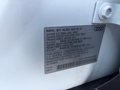 2025 Audi Q7 Premium Plus 55 TFSI quattro Tiptronic