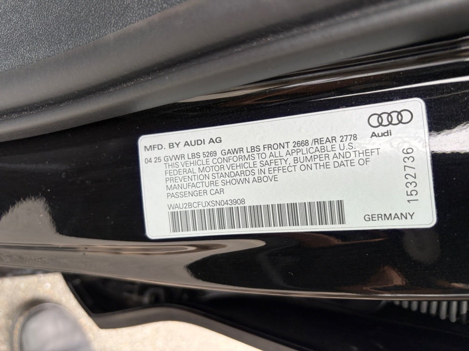 2025 Audi All-new A5 Premium Plus TFSI quattro S tronic