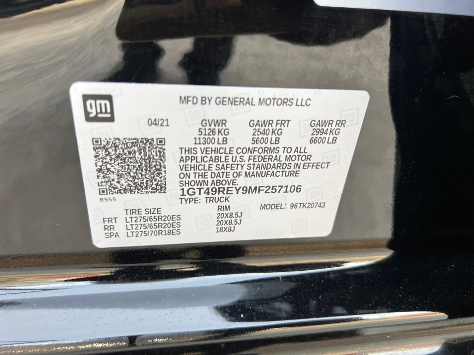 2021 GMC Sierra 2500HD 4WD Crew Cab Standard Bed Denali