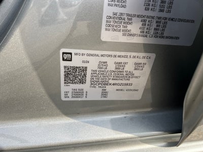 2024 Chevrolet Silverado 1500 4WD Crew Cab Short Bed Custom